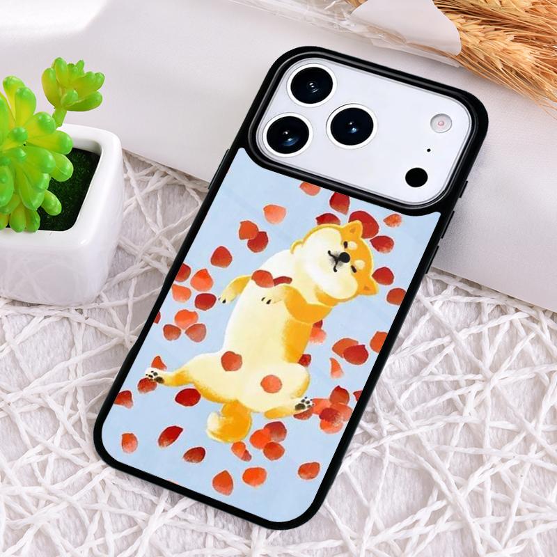 Animal Shiba Inu Phone Case for iPhone 17 Air 16 15 11 12 14 13 Pro Max Shockproof Cover