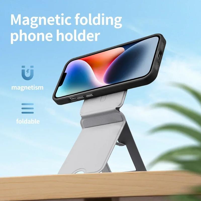 Магнитный держатель-подставка для телефона для Samsung Galaxy S25 S23 S22 S24 21 Ultra Plus Настольная складная магнитная подставка для телефона Держатель Magsafe