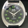ВИНТАЖНЫЕ ЧАСЫ HMT JAWAN С РУЧНЫМ ЗАВОДОМ, ИНДИЙСКИЕ МУЖСКИЕ ЧАСЫ С ЧЕРНЫМ ЦИФЕРБЛАТОМ a700264-5