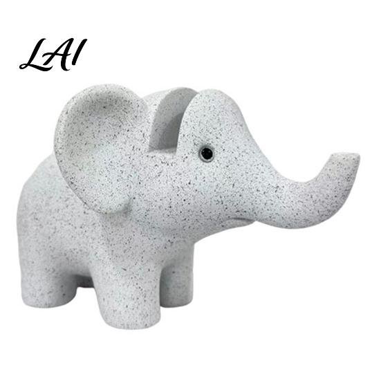 Creative Gift for Myopic People Elephant Shape Glasses Holder Resin Spectacle Display Stand Modern Style Bedside Eyewear Tray Tray Stable Eyeglass