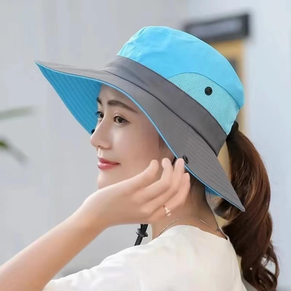 Hiking Hat Fishermen Caps Large Brim Outdoor Casual Cap New Summer Quick Drying Bucket Hats