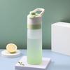 700ml Water Bottle Large-capacity BPA Free Spray Design Gradient Color Girls Outdoor Sport Fitness Water Cup Daily Use