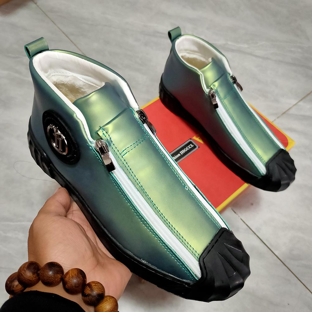 Модная Новая Мужская Кожаная Обувь Корейский Тренд Удобные Лоферы Мужская Обувь Британская Мода Мужские Кроссовки Zapatos Hombre