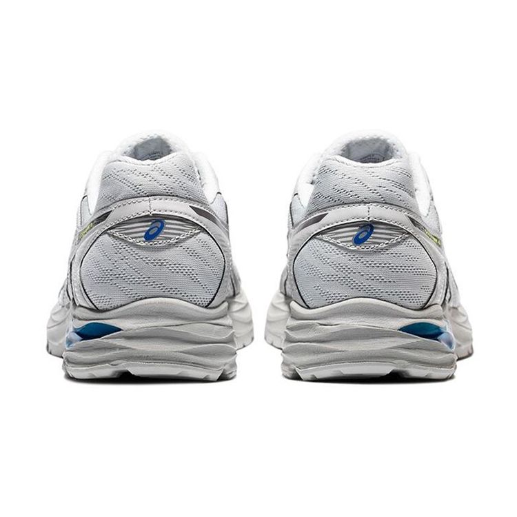 Asics Gel-Flux 4 Удобная сетчатая ткань Синтетическая кожа Низкий верх Кроссовки для спринтерского бега Мужские кроссовки Серый 1011A614-020