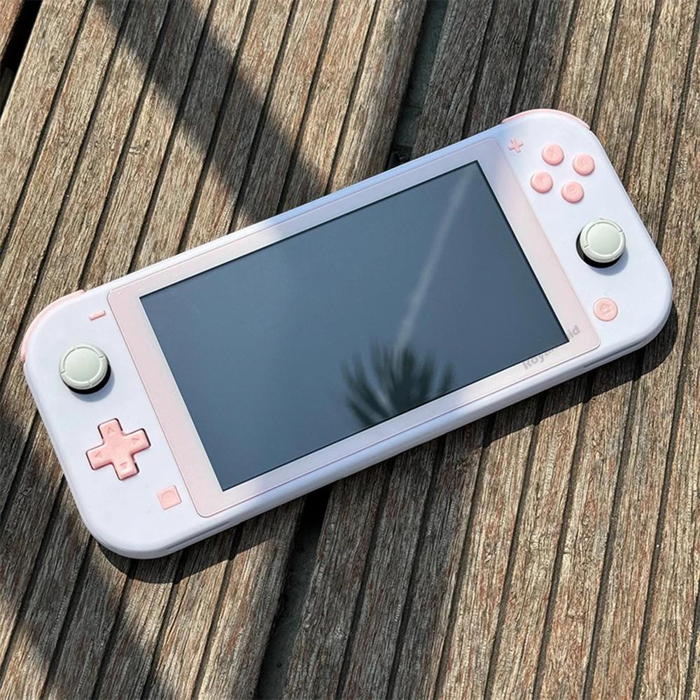 Для NS Switch Lite сменный корпус, набор для самостоятельной настройки с передней и задней крышками, кнопками, закаленным стеклом, инструментами для ремонта