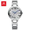 OPK Confession Balloon Waterproof Roman Scale Single Calendar Women's Watch Quartz Watch 6039
