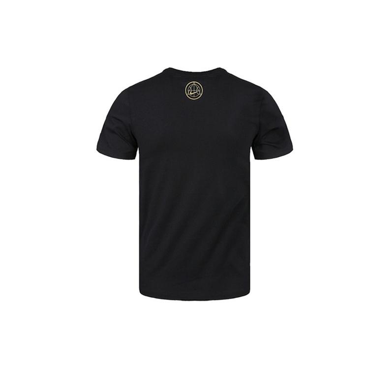 Nike Bronzing Logo Sports Quick Dry Basketball Short Sleeve Black Men's 913343-010