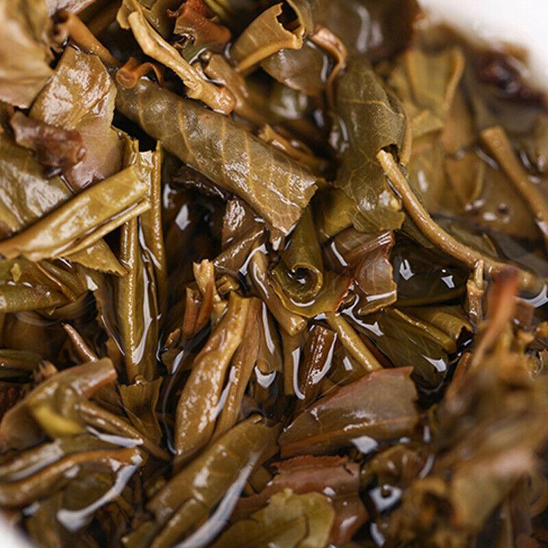 Чай Пуэр "Cang Cui" Haiwan Old Comrade Shen Puerh 2020 года сырой, 150 г/коробка