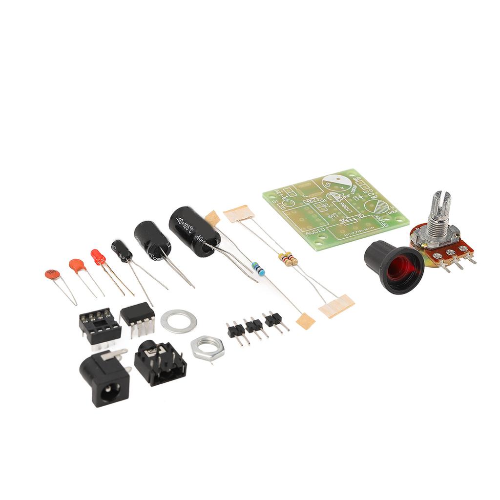 LM386 Комплект аудиоусилителя Супер Мини Умный Электронный DIY Модуль Плата FR4‑A Печатная Плата 3‑12 В