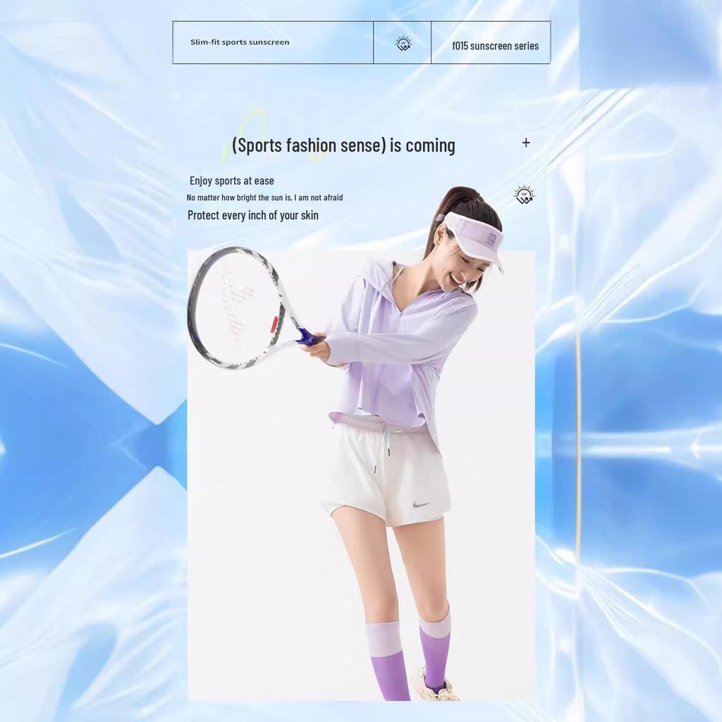 Женская нейлоновая модная накидка UPF 100+ - повседневная защита от солнца Ice Silk