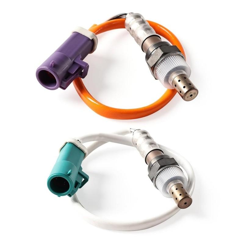 For Ford Fiesta 2011 2012-  1.6L Oxygen Sensor O2 Upstream Downstream 4 Wires Front Rear Lambda Sensor 1 2 234-4493 234-4555