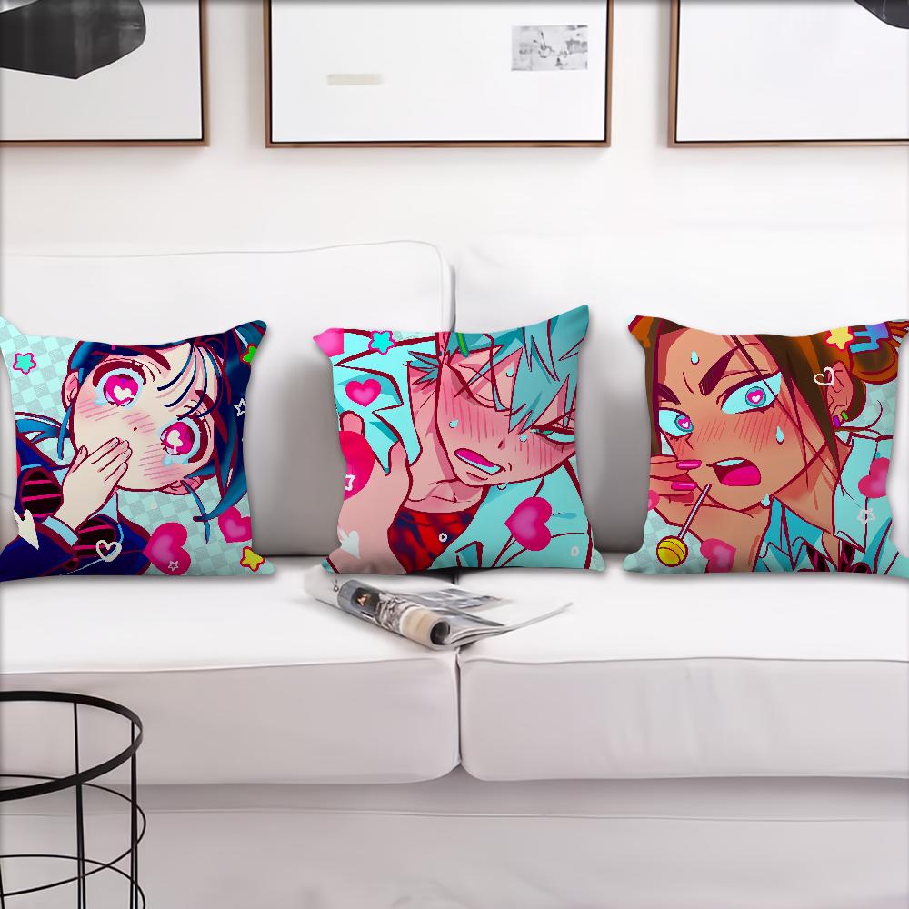 Мягкая Удобная s-Подушка-сцена аниме Наволочка для a-Инопланетного Дивана Гостиная Домашний офис Декор Защитные Чехлы