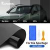 Готовая тонировочная пленка для стекол автомобиля Kia Sportage 2017-2022, защита от солнечных УФ-лучей, черное стекло