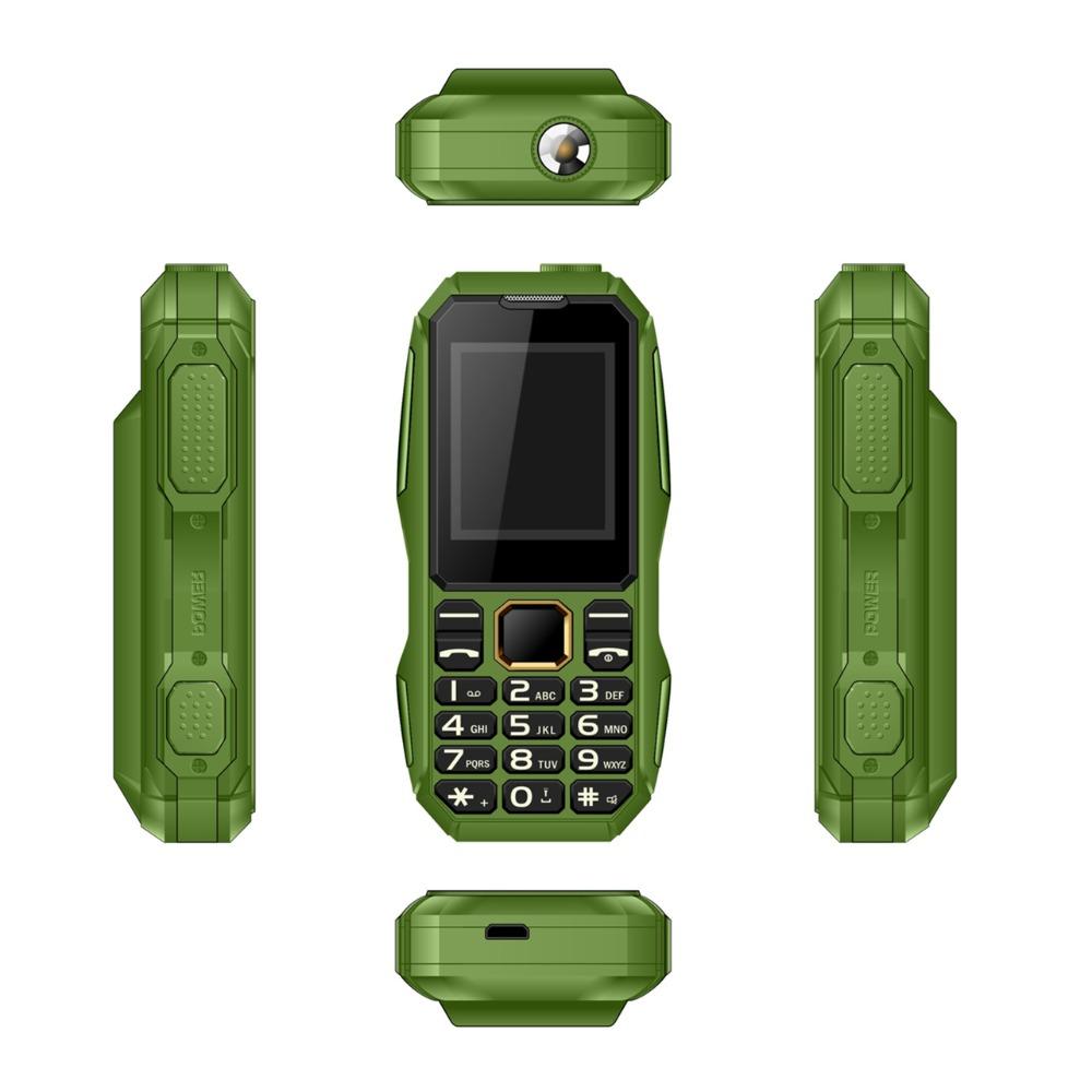 Кнопочный мобильный телефон Две SIM-карты Двойной режим ожидания Маленький электрический моноблок мобильный телефон