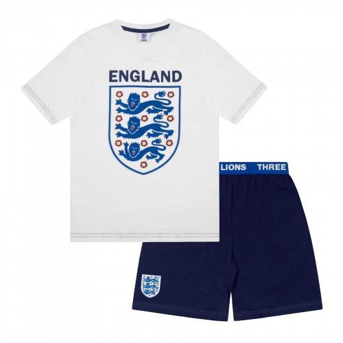 England Childrens/Kids Rice 4 Short Pyjama Set