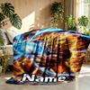 Custom Name Personalized DRAGON BALL Print Blanket, Home Decor, Bedroom, Sofa, Camping, Couch, Gifts for Birthday ChristmasEnthusiasts