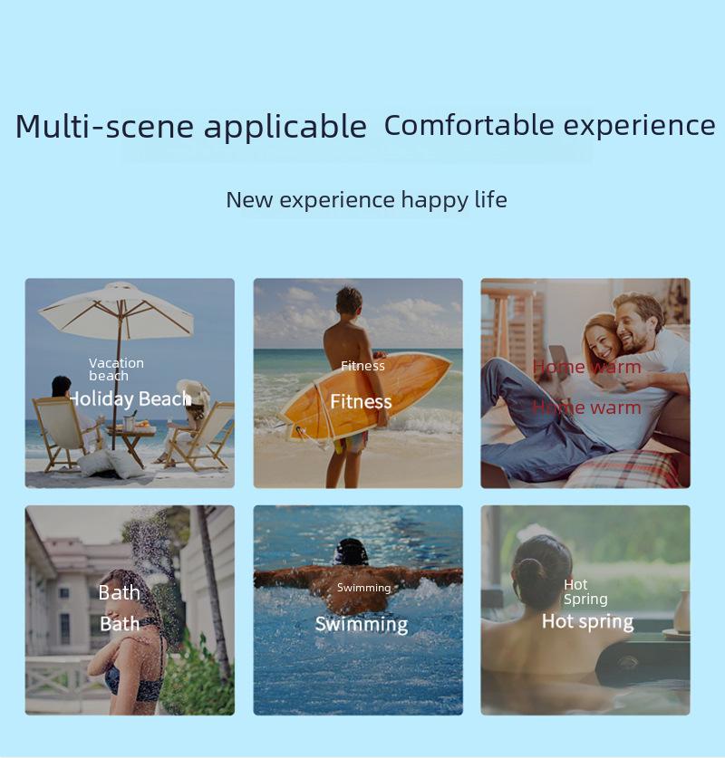 Унисекс быстросохнущее полотенце из микрофибры с капюшоном для пляжа, серфинга и плавания