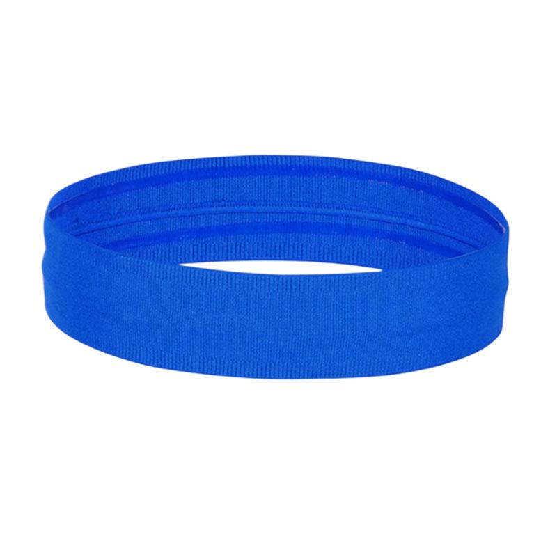 Дышащая Нескользящая Силиконовая Спортивная Повязка на Голову для Мужчин и Женщин - Высокая Эластичность, Влагоотводящая для Йоги, Фитнеса и Бега.