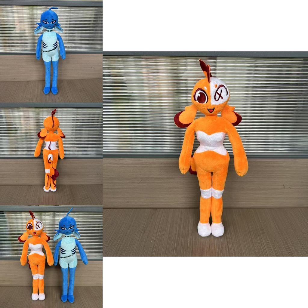 Плюшевая игрушка рыба-клоун с мягким наполнителем из кристального волокна для детей и коллекционеров