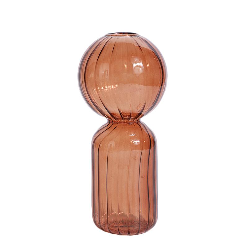 Стеклянная ваза в скандинавском стиле, домашний декор, пузырьковая ваза, украшение для гостиной, террариум, ваза для цветов, горшки для растений, декоративный аксессуар для дома, подарок