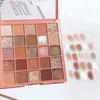25 Color Eyeshadow Palette Pearl Matte Ground Color Contour Eyeshadow Lasting Waterproof and Sweat Resistant Student Makeup Beauty Products
