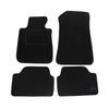 Tapis De Sol Noir Velours - J&J AUTOMOTIVE - BMW 1 Série E87/E81 - Sur Mesure - Antidérapant - Imperméable