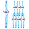 Party LED Light-up Bracelet, Snowman, 10 Pieces
