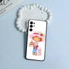 Розовый S-Клубника -S-Клубничный Торт Чехол для Телефона Для Samsung S25,S24,S21,S22,S23,S30,Ultra,S20,Plus,Fe,Lite,Черный Мягкий Силикон