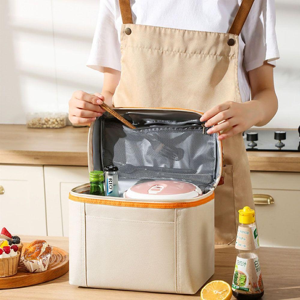Водонепроницаемая сумка для пикника, утолщенный органайзер для обеда, многоразовая изолированная сумка для обеда, походы