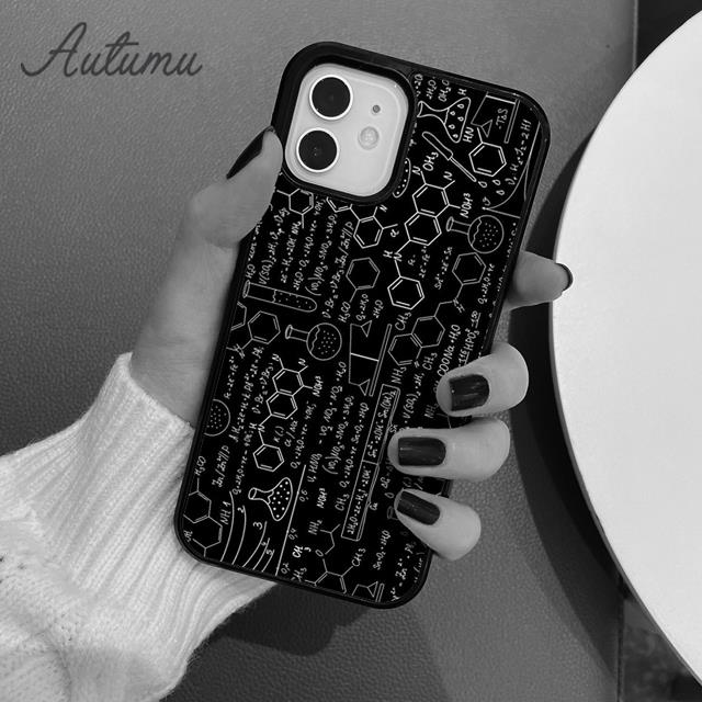 Чехол для телефона Биология и Химия для iPhone 17 Air 15 16 16e 11 12 13 14 Pro Max Plus coque Fundas Shell