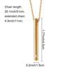 Fashion Lucky Charm Ash Urns Perfume Vial Necklace Aroma Diffuser Long Chain Wishing Bottle Pendant