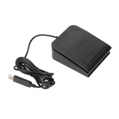 USB Педаль ножного переключателя Высокочувствительная Многофункциональная Эргономичная педаль Педаль одинарного ножного переключателя для игр Фотобудка
