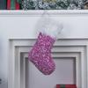 Christmas stocking festival decorations sequins 26-letter tree hangers gift bags socks hotel party supplies
