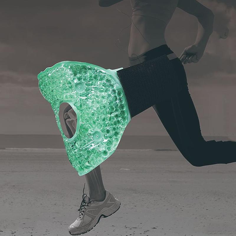 Гелевая упаковка на запястье, колене, лодыжке, обертывание для ледяной терапии для ног, рук, многоразовая подушечка для холодного компресса, охлаждающая гелевая упаковка с шариками для облегчения боли при травмах