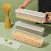 Fresh-Keeping Japanese Noodle Storage Box - Plastic Kitchen Refrigerator Container
