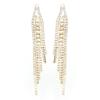 Senior Sense Of Luxury Super Flash Ab Rhinestone Long Tassel Earrings Female Fashion Temperament Earrings