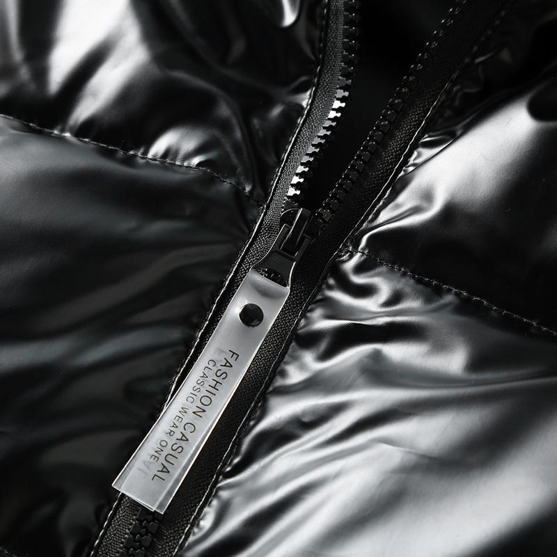 Теплый стеганый жилет, мужская новая мода, толстые черные куртки без рукавов, осенне-зимнее пальто на молнии с капюшоном, мужской жилет больших размеров