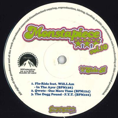 12-дюймовая пластинка VARIOUS - Monstapiece Vol.13 HUIP0803F04 MONSTAPIEC Рэп и хип-хоп/R&B Б/У