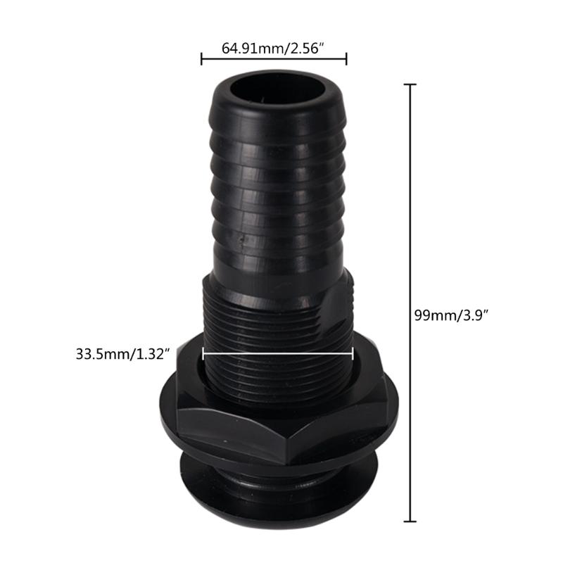 Фитинг через корпус, соединительный элемент для слива, выхлопной шпигат, сливное отверстие для яхты