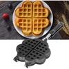 Waffle Iron Baking Tray, Double Sided, Non-stick Coated, High Quality, Easy To Use, Compatible with Gas Cookers