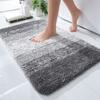 Luxury Bathroom Rug Foot Mat Extra Soft Absorbent Microfiber Bath Rugs Non-SlipPlush Shaggy Carpet for Bathroom Shower Tub Floor