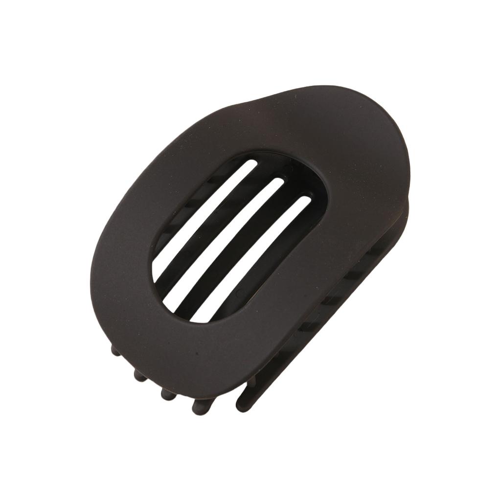 Плоская заколка для волос, овальный коготь, зажим для женщин и девочек, французские заколки сильной фиксации для густых тонких волос, удобные изогнутые конструкции