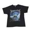 Винтажная футболка Immortal Размер L Черная футболка метал-группы Darkthrone Marduk Gorgoroth