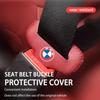 BBIX7 Leather Car Seat Belt Buckle Plug Protector Anti-Scratch Clip For BMW G30 G20 M3 M5 E91 E92 E93 E36 E70 X3 X4 X5 X1 E39 F30