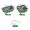 850ml/1100ml Portable Lunch Box Microwave Bento Boxes with Tableware for Kids School Office Leakproof Food Storage Container