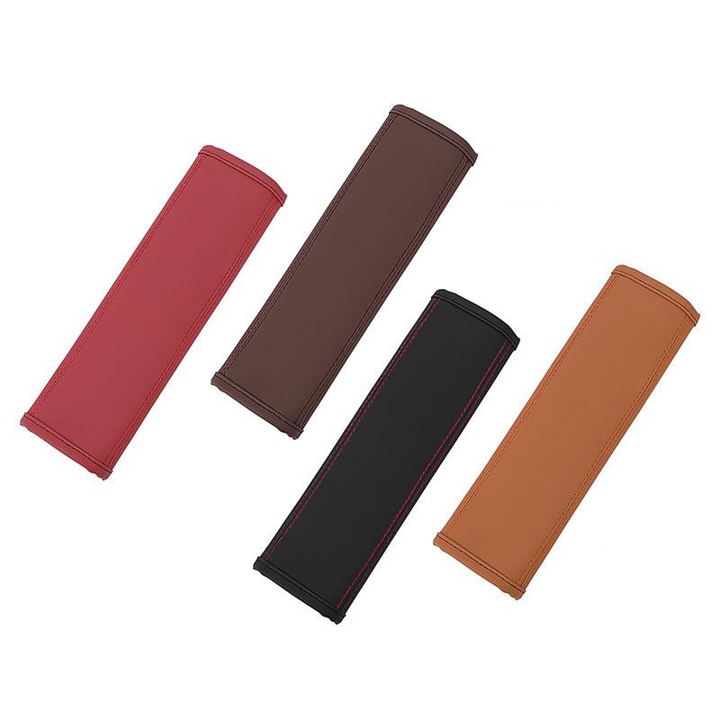 2 шт. Кожаная Защитная Накладка на Плечо Ремня Безопасности Автомобильного Сиденья Для Porsche Cayman 911 718 Cayenne Panamera Macan Taycan Boxster