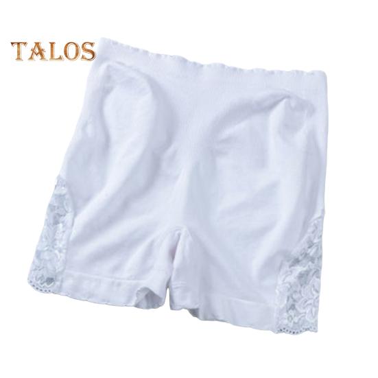 Женские защитные брюки с высокой эластичностью, поддерживающие живот, бесшовные кружевные, защищающие от воздействия окружающей среды, с высокой талией, облегающие, быстросохнущие, мини-юбка, внутренние шорты, шорты для йоги