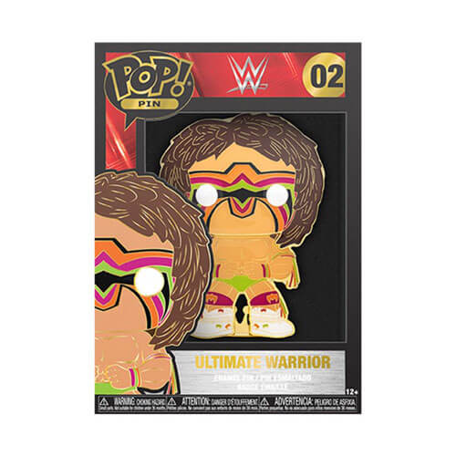 WWE Ultimate Warrior 4 дюйма Поп! Эмалированный штифт