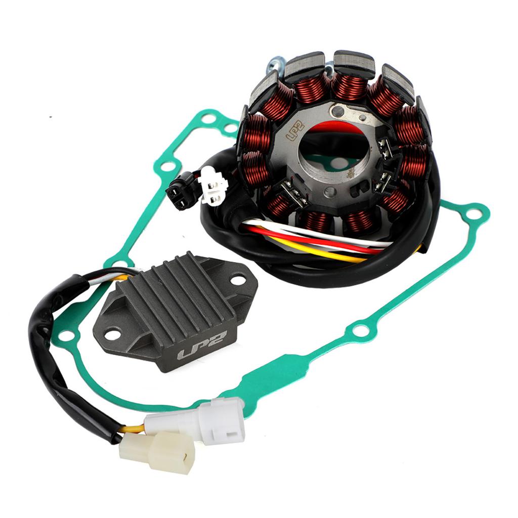 Magneto Stator+Voltage Rectifier+Gasket For Yamaha WR450F WR 450 F 2007-2011