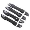 Suitable Door Handle Decoration for 10th Gen Civic Smart - ABS Black Carbon Fiber Pattern (Left Drive)